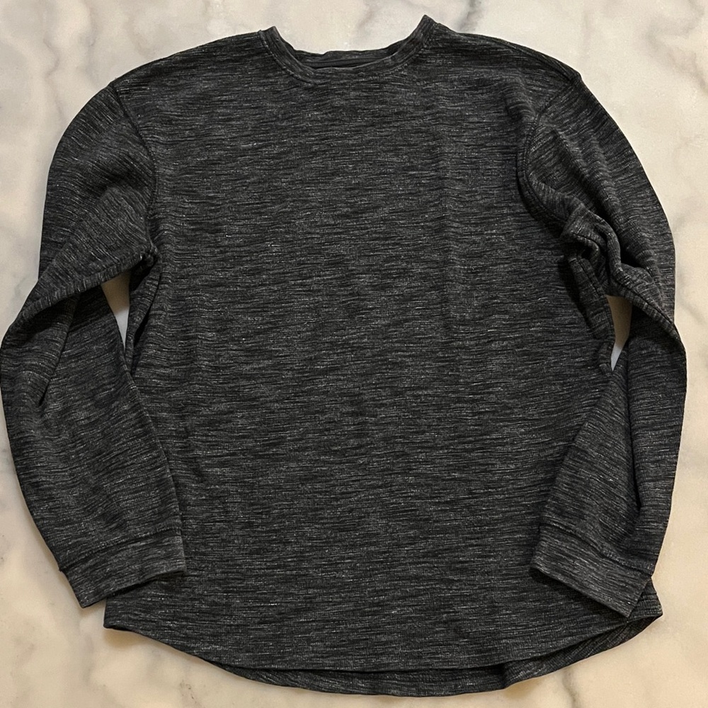 Men's Charcoal Long Sleeve Shirt